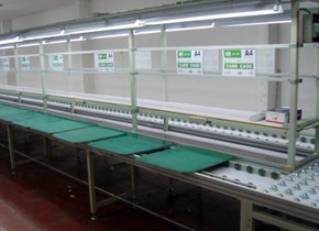 车间自动化流水线的平衡工序流程