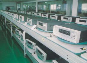 深圳骏鑫霸喷涂自动化生产线的电气控制系统