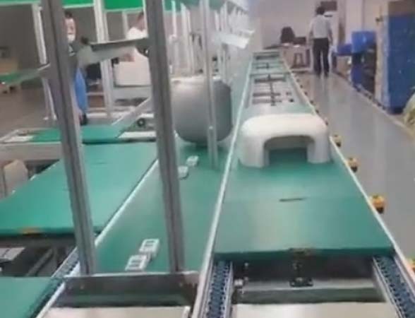 平面循环倍速组装线