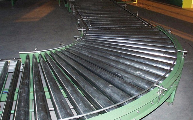 90度转弯滚筒线