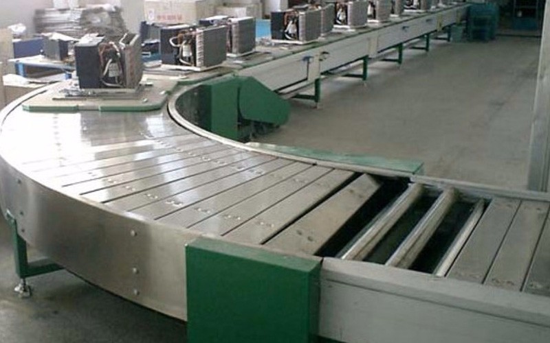 90度转弯链板线