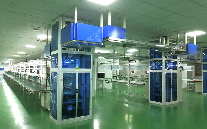 笔电组装生产线