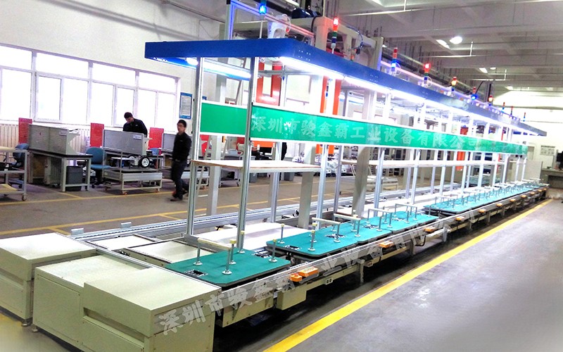 智能机器人装配线