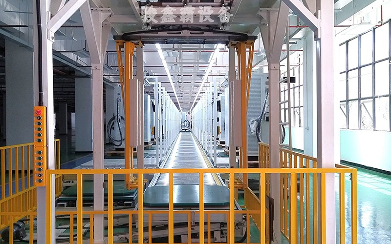 中间动力滚筒输送形式