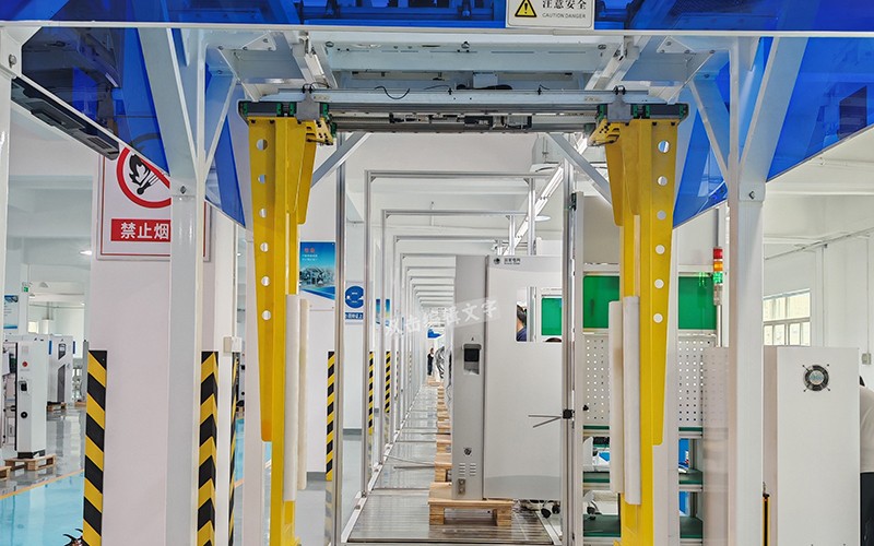 直流桩链板式生产线