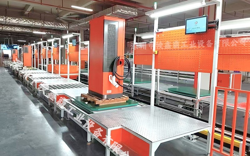 （直流桩）非字型中间RGV小车输送生产线