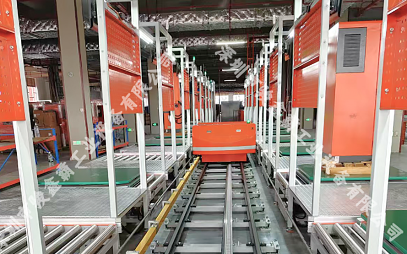 RGV小车输送形式