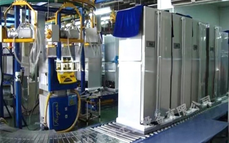 冰箱抽真空链板线