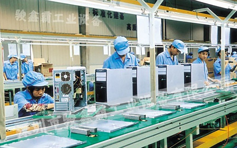 电脑主机装配线