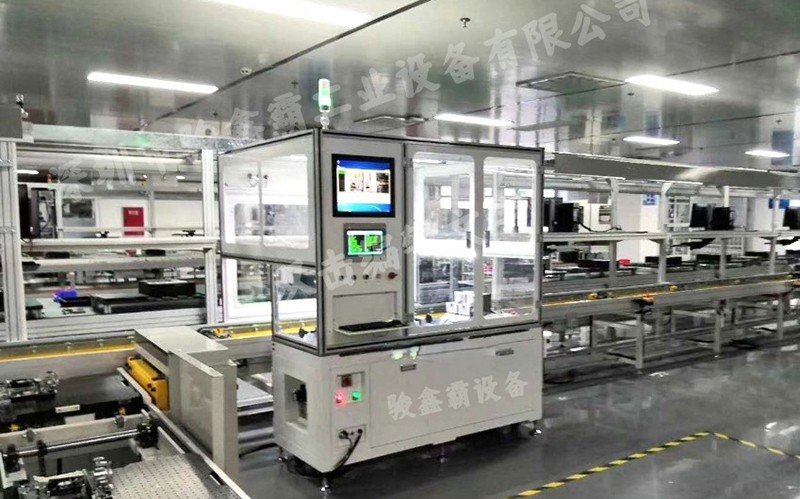 在线锁螺丝工站